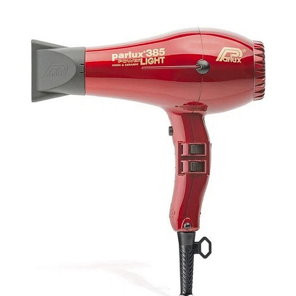 Secador De Cabelo Parlux 385 Power Light Vermelho 2100w - 127v