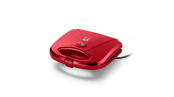 Grill E Sanduicheira Multilaser 750w Ce148 127v Vermelha