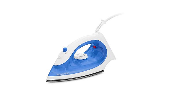Ferro De Passar Azul Com Base Antiaderente Multilaser Ho037 127v