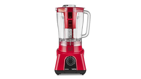 Liquidificador Multi Turbo Vermelho Multilaser 1000w Lq1004 220v