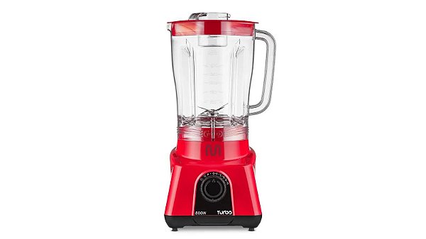 Liquidificador Multi Turbo Vermelho Multilaser 800w Lq804 220v