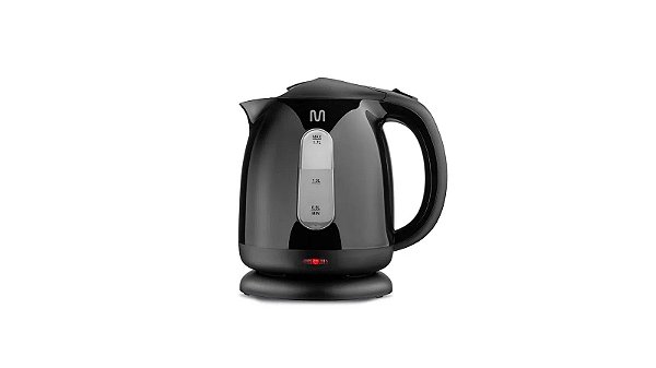 Chaleira Eletrica Preta Multilaser 1200w 1,7l Be023 127v