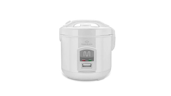 Panela De Arroz Eletrica 5 Xicaras Branca Multilaser 400w Ce02 220v