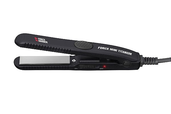 Chapinha Prancha Alisadora Mq Force Mini Titanium Black 15mm 204ºc \ 400ºf - Bivolt