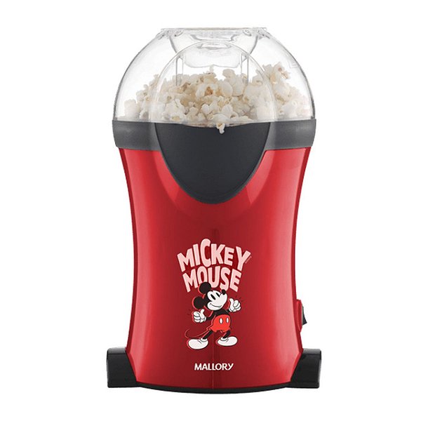 Pipoqueira Mallory Mickey Mouse 1200w Vermelho - 220v
