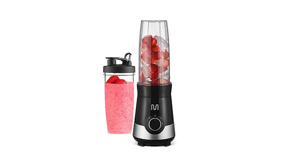 Liquidificador Shake Multilaser 2 Copos 800ml 300w Be014 - 220v