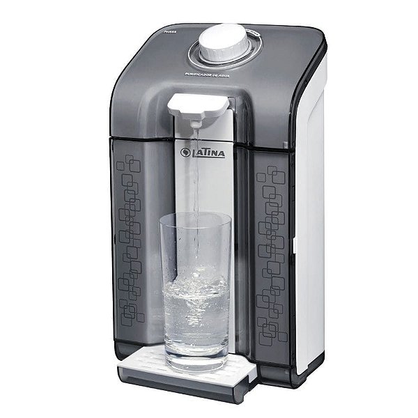 Purificador De Agua Latina Pn555 Fume Escuro C/ Filtro Mineralizador