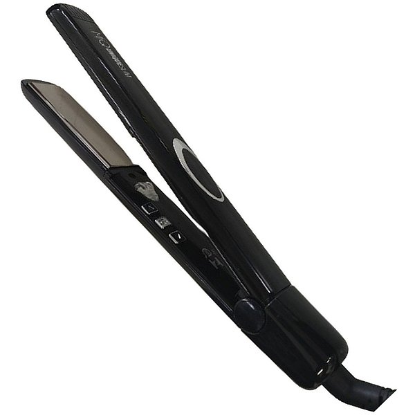 Chapinha Prancha Alisadora Mq Unique Slim Titanium Black 25mm 232ºc - Bivolt