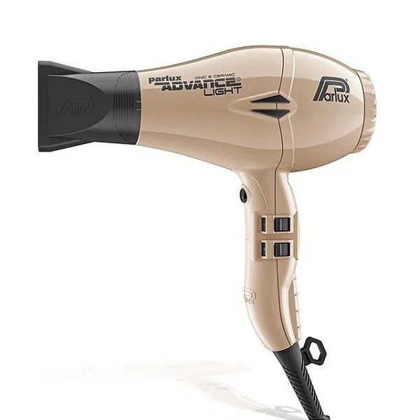Secador De Cabelo Parlux Advance Light Ion Ceramic Dourado 2100w - 127v