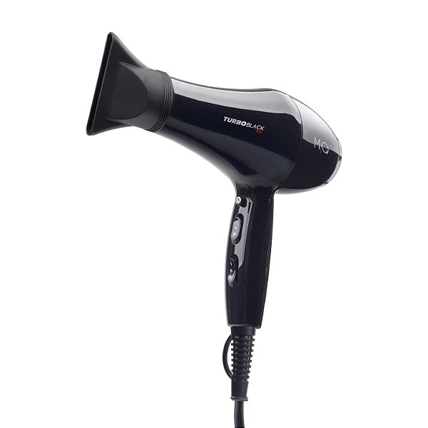 Secador De Cabelo Profissional Mq Turbo Black 2400w - 127v