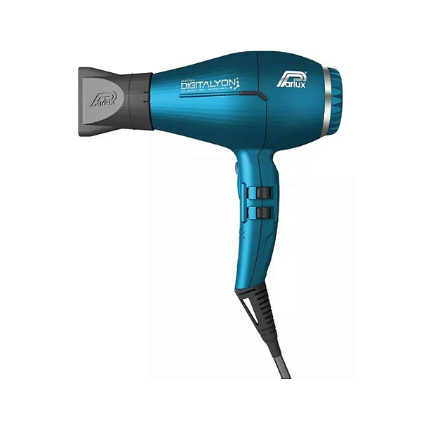 Secador De Cabelo Parlux Digitalyon Antracite 2400w Azul - 220v