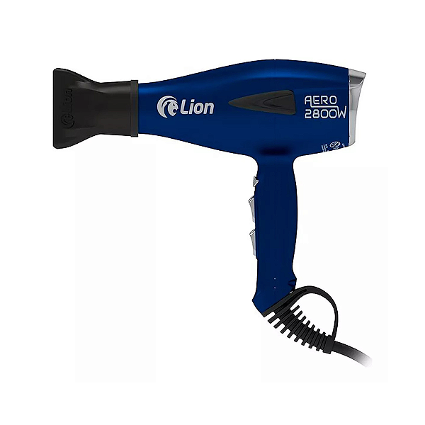 Secador De Cabelo Lion Aero 2800w Azul Fosco - 220v