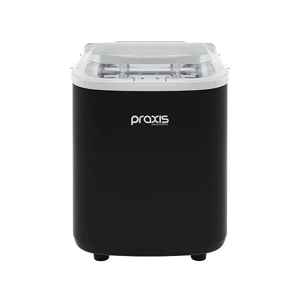 Maquina De Gelo Praxis Preto 12kg Mgp12-pt - 220v