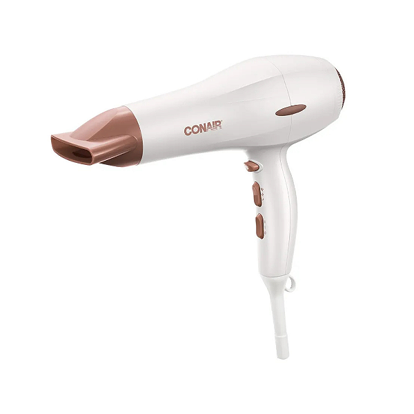 Secador De Cabelo Conair Double Ceramic 1900w Branco - 220v