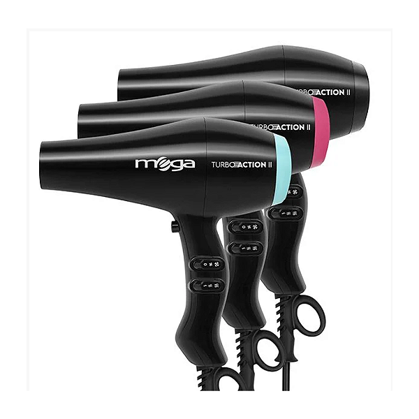 Secador De Cabelo Mega Turbo Action Ii 2000w - 220v