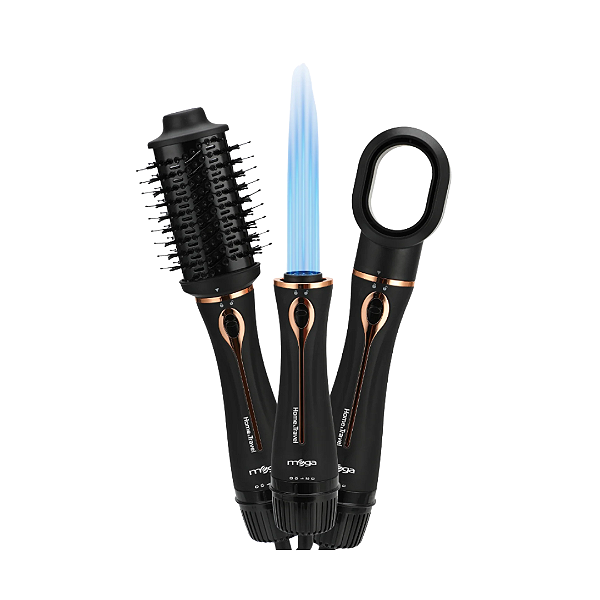 Escova Secadora Mega Home Travel 3 Em 1 1200w Bivolt