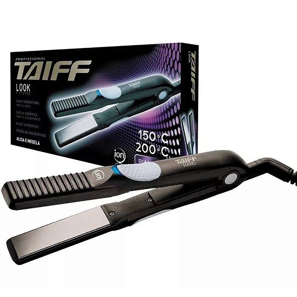 CHAPINHA PRANCHA ALISADORA TAIFF LOOK 200ºC - BIVOLT