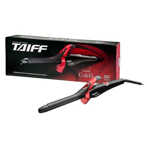 TAIFF MODELADOR DE CACHOS CURVES 3/4 POLEGADAS - 19MM - BIVOLT