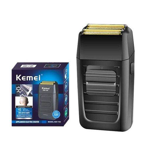Maquina De Barbear Kemei Km 1102 - Bivolt