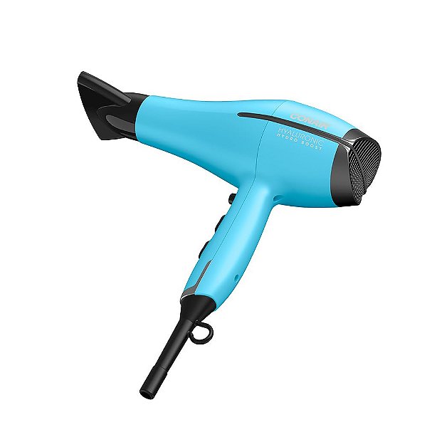 Secador De Cabelo, Conair, Com Difusor, Infusão De Ácido Hialurônico, Hyaloronic Hydro Boost, 1875w, Azul - 127v