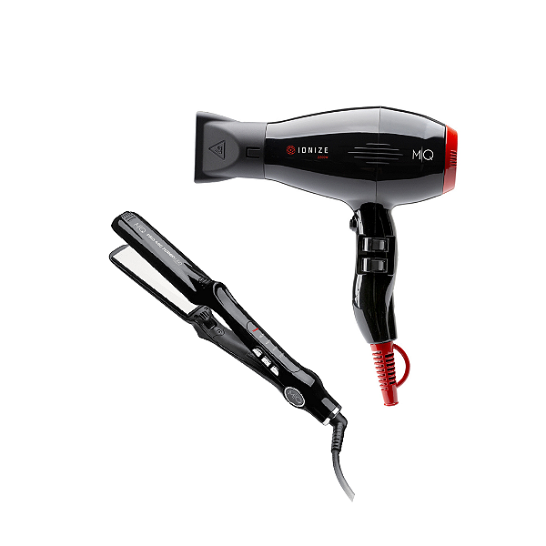 Kit Mq - Secador Ionize 2200w 220v + Chapinha Pro 480 Turbo Led Bivolt