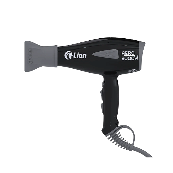 Secador De Cabelo Lion Tutti Aero 3000w Preto - 220v