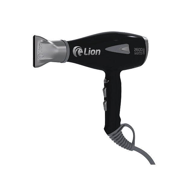 Secador De Cabelo Lion Tutti 2600w Preto Perolado - 220v