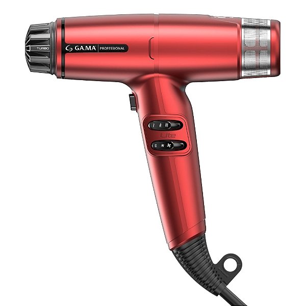 Secador De Cabelo Gama Iq Lite 1650w Max Red - 127v