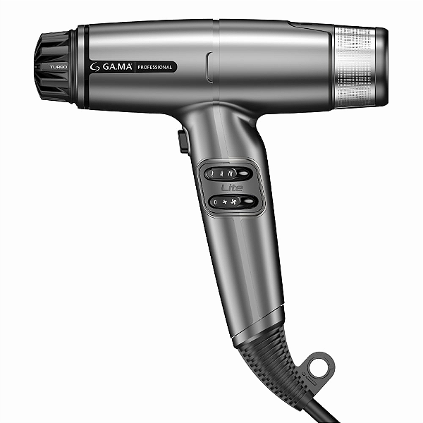 Secador De Cabelo Gama Iq Lite 1700w Max Silver - 220v