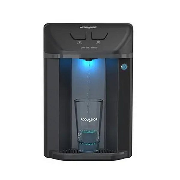 Purificador De Agua Acquabios Ultra Ice Preto/ Onix C/ Ozonio Classe A 220v