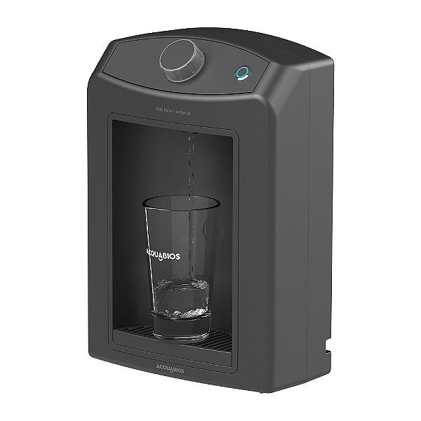Purificador De Agua Acquabios Fitt Compressor Dark - 220v