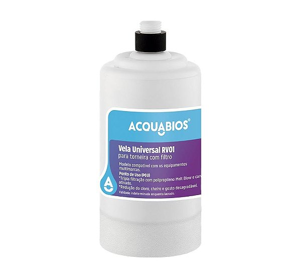 Refil Acquabios Vela Universal Rv01 (compativel Acqua Bella E Vitale Lorenzetti)