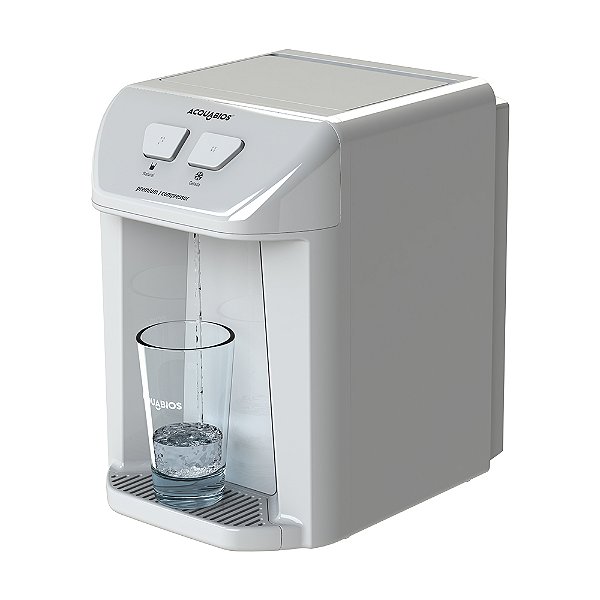 Purificador Acquabios Premium Compressor Branco 127v