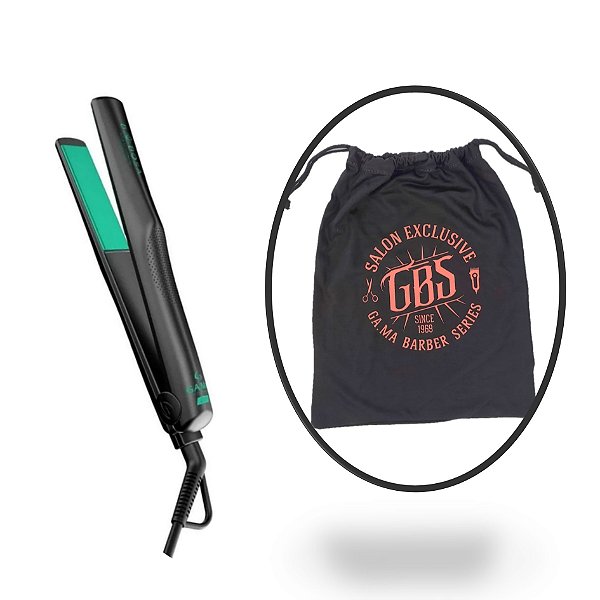 Kit Chapinha Prancha Alisadora Gama Babosa Ceramic Ion 220ºc Bivolt + Brinde Exclusivo