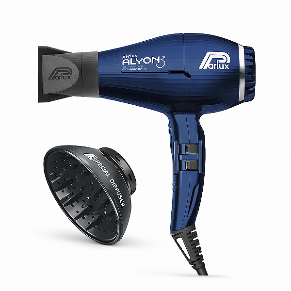 Kit Parlux - Secador Alyon Night Blue 2250w 220v + Difusor Magic Sense