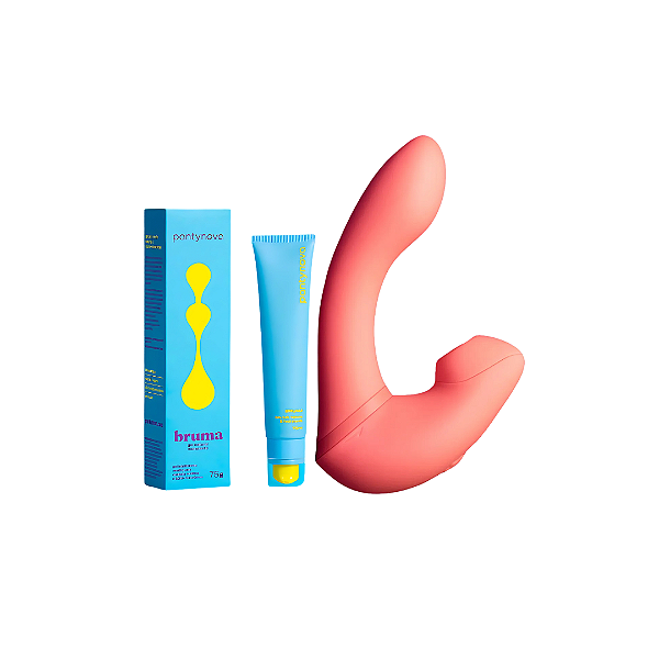 Kit Pantynova - Vibrador Putz 3 Rosa + Gel Hidratante Bruma 75g
