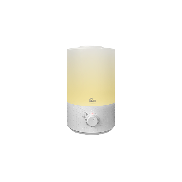 Umidificador De Ar Kian 3l Ua-101 Ultrassônico Silencioso Com Luz Noturna Bivolt