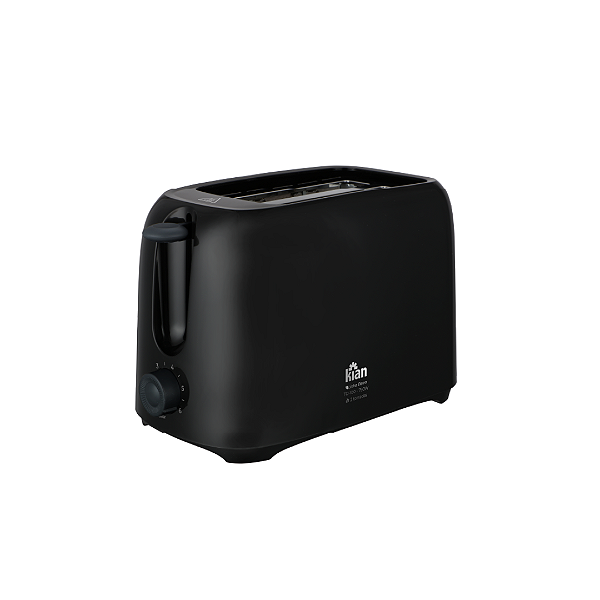 Torradeira Elétrica Kian To-100 Preta 750w 6 Níveis De Tostagem, Elevação Automática E Coletor De Migalhas 220v