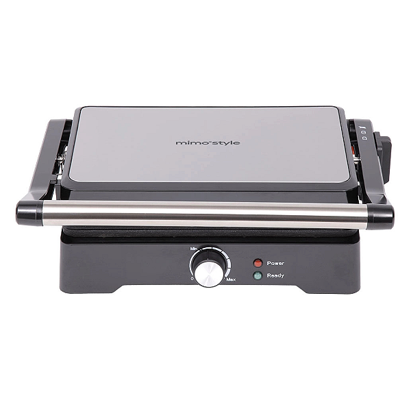 Grelha Smart Plus Gr02 Mimo Style Inox E Preto 1200w 220v