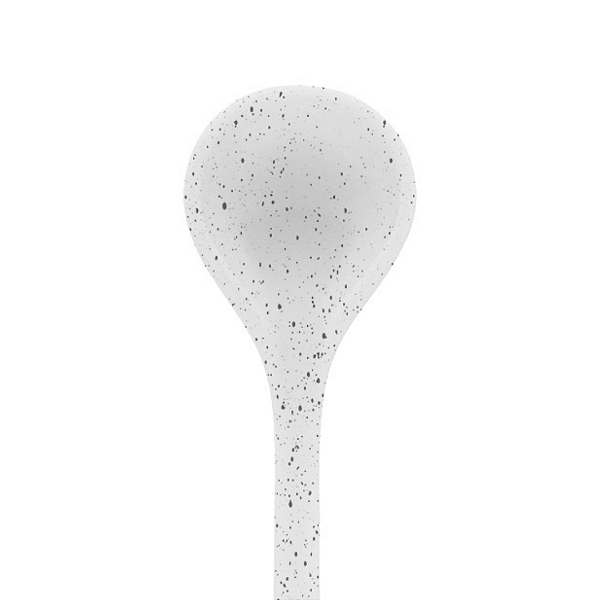 Concha De Silicone Mármol Mimo Style Utensílio Para Servir Sopas Caldos E Molhos