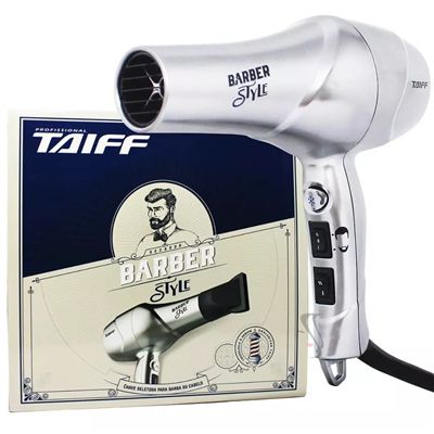 SECADOR DE CABELO PROFISSIONAL TAIFF BARBER STYLE 1700W - 127V