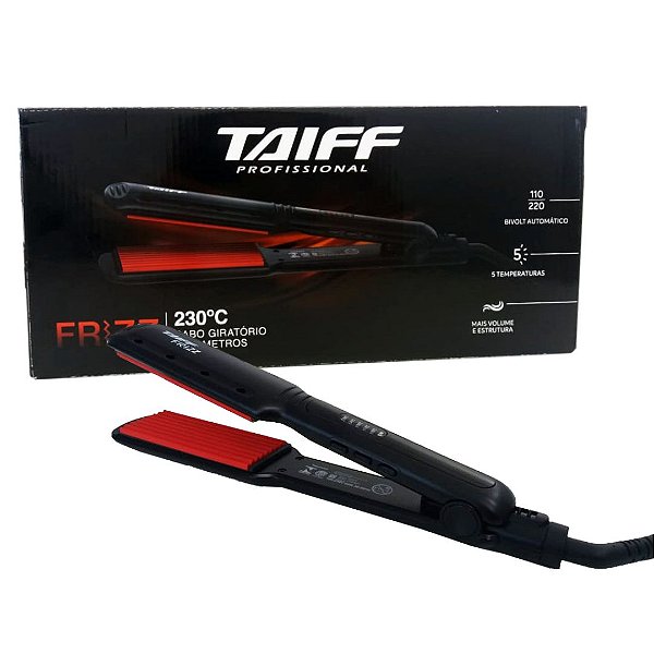 CHAPINHA PRANCHA FRIZZ TAIFF 230ºC BIVOLT