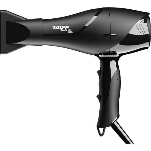 SECADOR DE CABELO PROFISSIONAL TAIFF BLACK ION 2000W - 127V