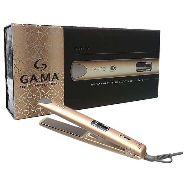 CHAPINHA PRANCHA ALISADORA GAMA SENSI 4D THERAPY IHT GOLD 230°C - BIVOLT