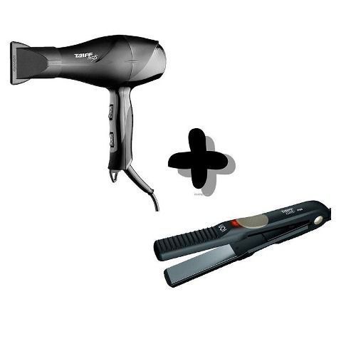 KIT TAIFF 220V - SECADOR PROFISSIONAL RS-5 2000W + PRANCHA LOOK 450 230ºC BV