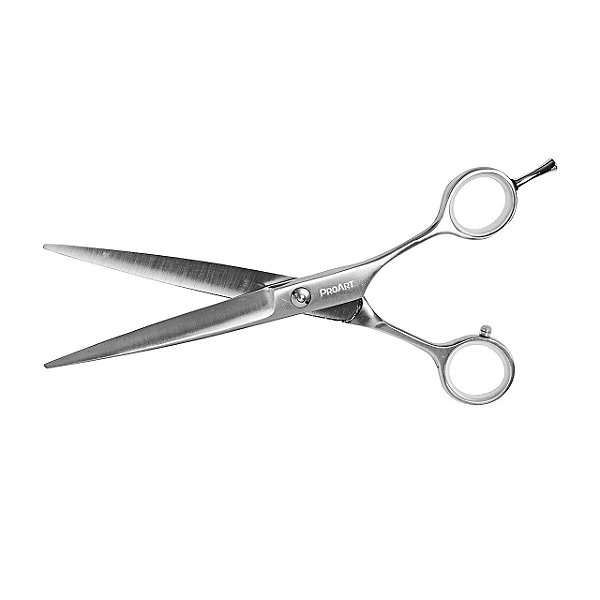 TESOURA PROART BARBER LINE R8 7.0 INOX MICROSERRILHADA LASER