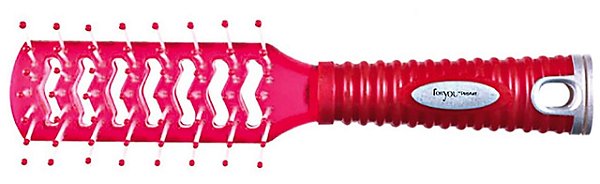 ESCOVA PROART FOR YOU COLORS BOLSA ROSA 9876 VAZADA RETA