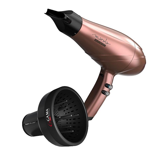KIT GAMA - SECADOR CABELO MARULA 3D THERAPY ULTRA ION 2400W  BIV + DIFUSOR UNIVERSAL
