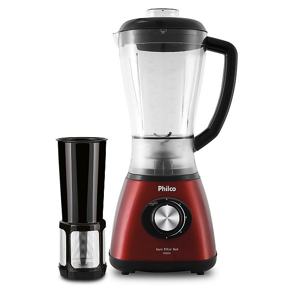 LIQUIDIFICADOR PHILCO INOX FILTER RED 2.4 LITROS 900W - 127V