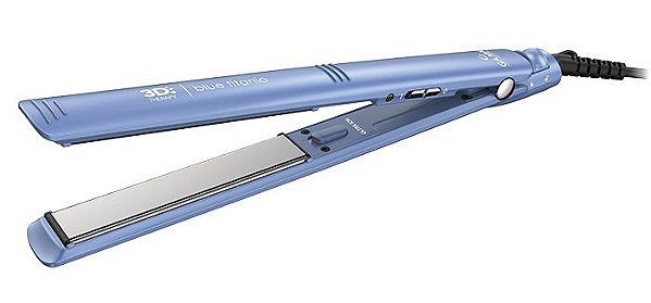 CHAPINHA PRANCHA ALISADORA GAMA ITALY ELEGANCE BLUE TITANIO 3D 230° - BIVOLT